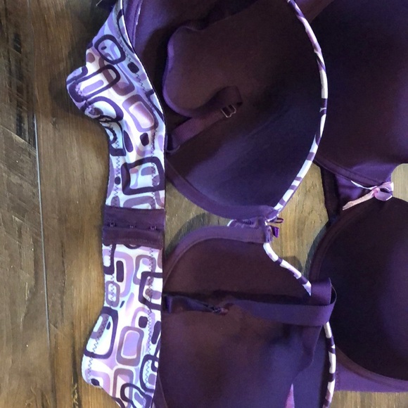Icy Hot purple/purple-grey bras 38DD NWT - Picture 3 of 5